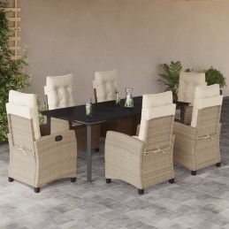 7-tlg. Garten-Essgruppe mit...