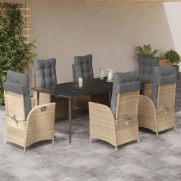7-tlg. Garten-Essgruppe mit...