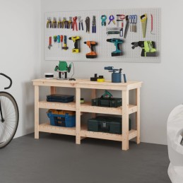 Werkbank 142,5x50x80 cm...