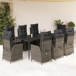 9-tlg. Garten-Essgruppe mit...