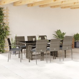 9-tlg. Garten-Essgruppe mit...