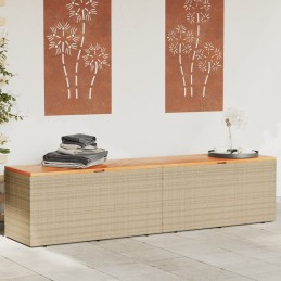 Gartentruhe Beige 220x50x54...