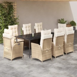 9-tlg. Garten-Essgruppe mit...