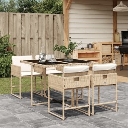 5-tlg. Garten-Essgruppe mit...