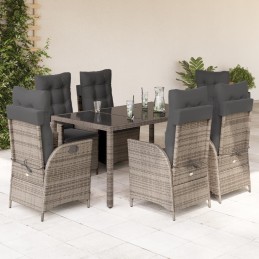 7-tlg. Garten-Essgruppe mit...