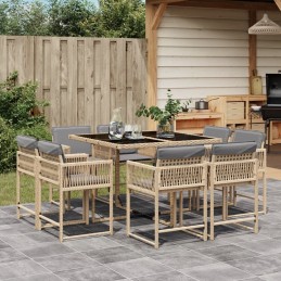 9-tlg. Garten-Essgruppe mit...