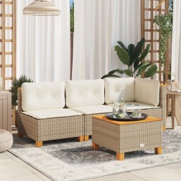 Gartensofa mit Kissen...