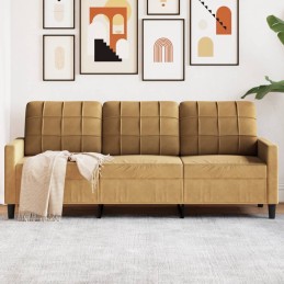 3-Sitzer-Sofa Braun 180 cm...