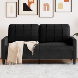 2-Sitzer-Sofa Schwarz 140...