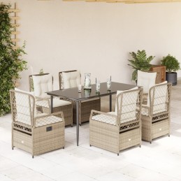 7-tlg. Garten-Essgruppe mit...