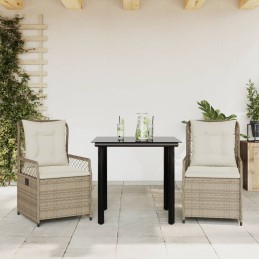 3-tlg. Garten-Essgruppe mit...