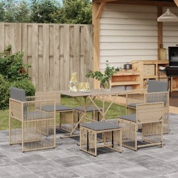 7-tlg. Garten-Essgruppe mit...