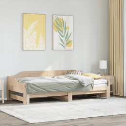 Tagesbett Ausziehbar 90x200...