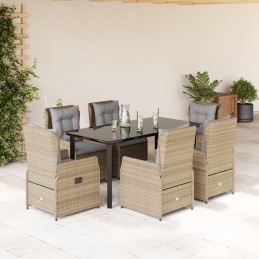 7-tlg. Garten-Essgruppe mit...