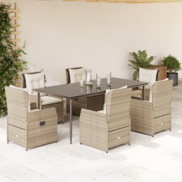 7-tlg. Garten-Essgruppe mit...