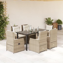 7-tlg. Garten-Essgruppe mit...