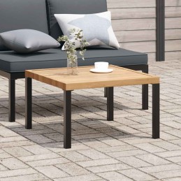 Garten-Couchtisch Schwarz...