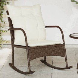 Garten-Schaukelstuhl mit...