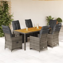 7-tlg. Garten-Bistro-Set...