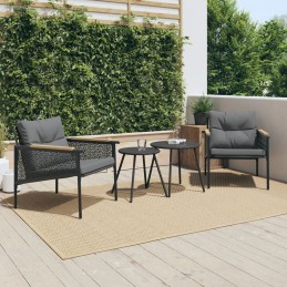 Gartenstühle mit Kissen 2...