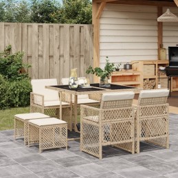 9-tlg. Garten-Essgruppe mit...