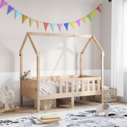 Kinderbett Hausbett 80x160...
