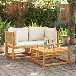 Garten-Ecksofas mit Kissen...