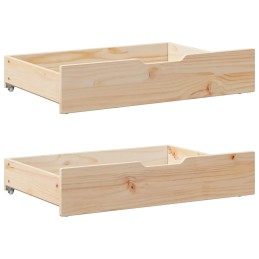 Bettschubladen mit Rollen 2...