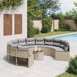 Gartensofa mit Tisch und...