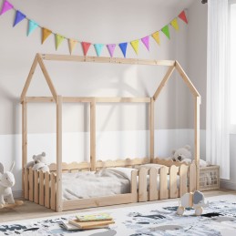 Kinderbett Hausbett 80x160...