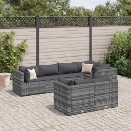 7-tlg. Garten-Lounge-Set...