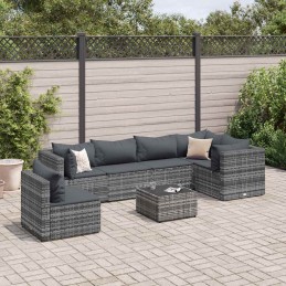 7-tlg. Garten-Lounge-Set...
