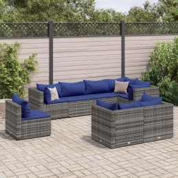 8-tlg. Garten-Lounge-Set...