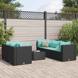 6-tlg. Garten-Lounge-Set...