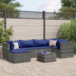 7-tlg. Garten-Lounge-Set...