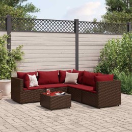 6-tlg. Garten-Lounge-Set...