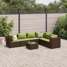 7-tlg. Garten-Lounge-Set...