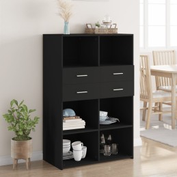 Highboard Schwarz...