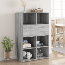 Highboard Grau Sonoma...