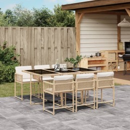 7-tlg. Garten-Essgruppe mit...