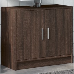 Waschbeckenschrank Braun...