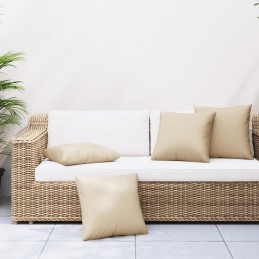 Sofakissen 4 Stk. Beige...