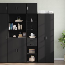 Hochschrank Schmal Schwarz...