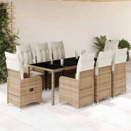 9-tlg. Garten-Bistro-Set...