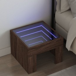 Nachttisch mit Infinity-LED...