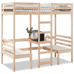 Hochbett mit Schreibtisch &...