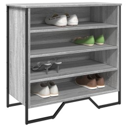 Schuhregal Grau Sonoma...