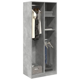 Kleiderschrank Betongrau...