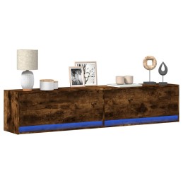 TV-Wandschrank mit LED...