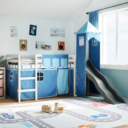 Kinderhochbett mit Turm...